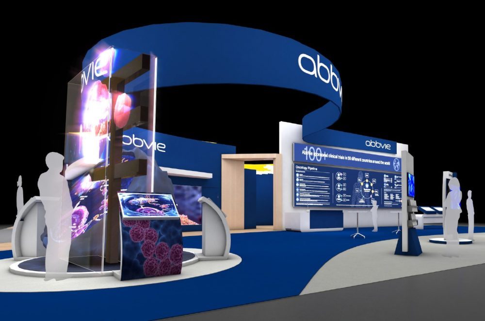 Exhibition Stall Design & Booth Fabrication Services in Gurgaon Stall 3d look amazing setup for branding